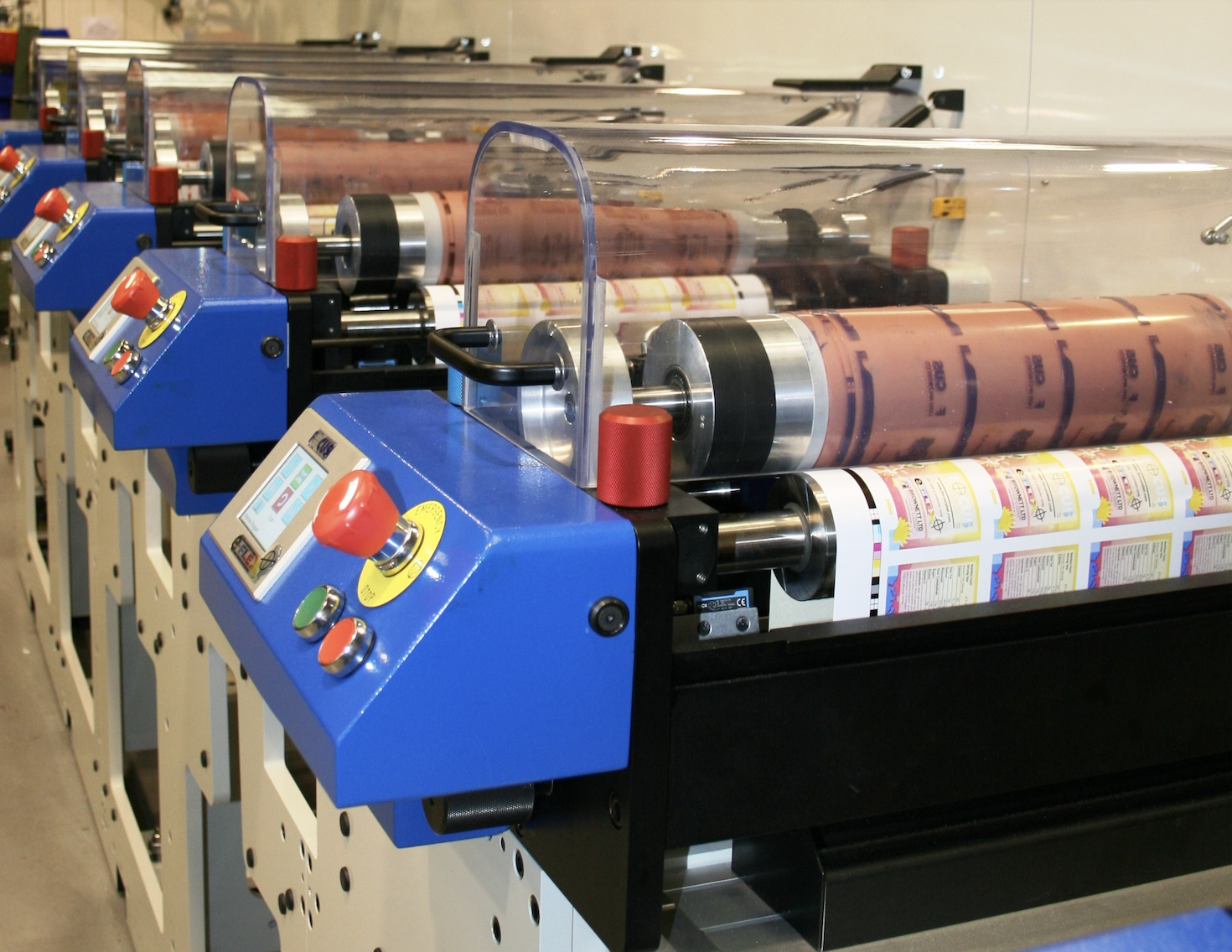 New store printing machine